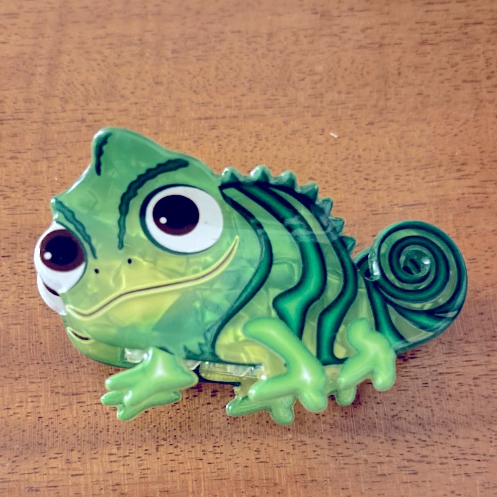 Disney Inspired Pascal from Rapunzel Hair Clip